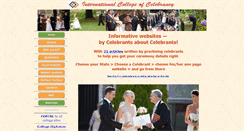 Desktop Screenshot of marriagecelebrant.com